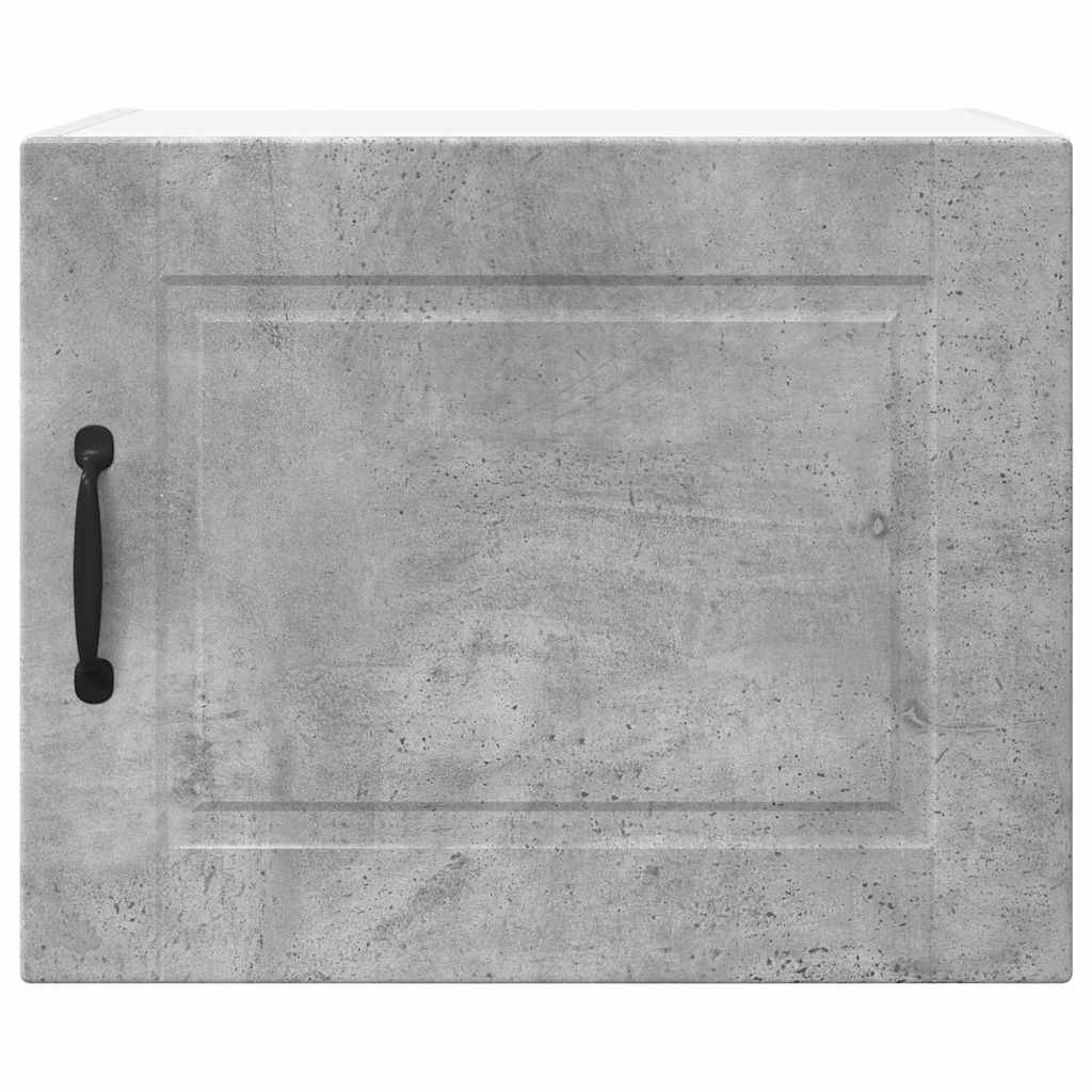 Kitchen Wall Cabinet with Shelf Concrete Grey 50 x 31 x 40 cm