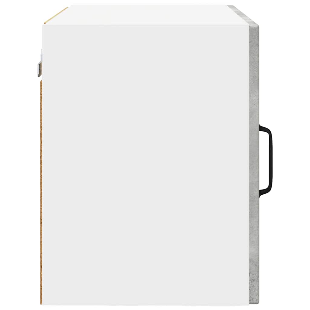 Kitchen Wall Cabinet with Shelf Concrete Grey 50 x 31 x 40 cm