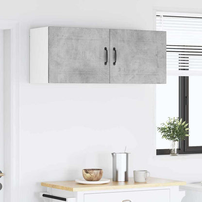 Kitchen Wall Cabinet 2 pcs Concrete Grey 50 x 31 x 40 cm