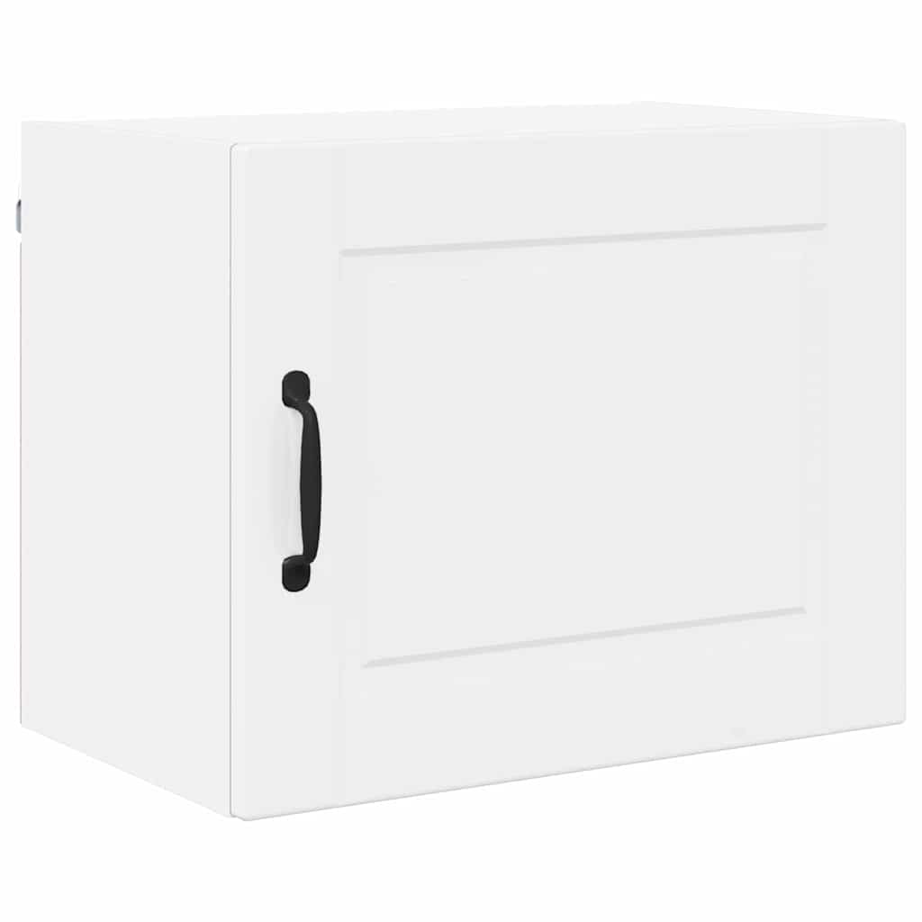 Kitchen Wall Cabinet with Door High Gloss White 50 x 31 x 40 cm
