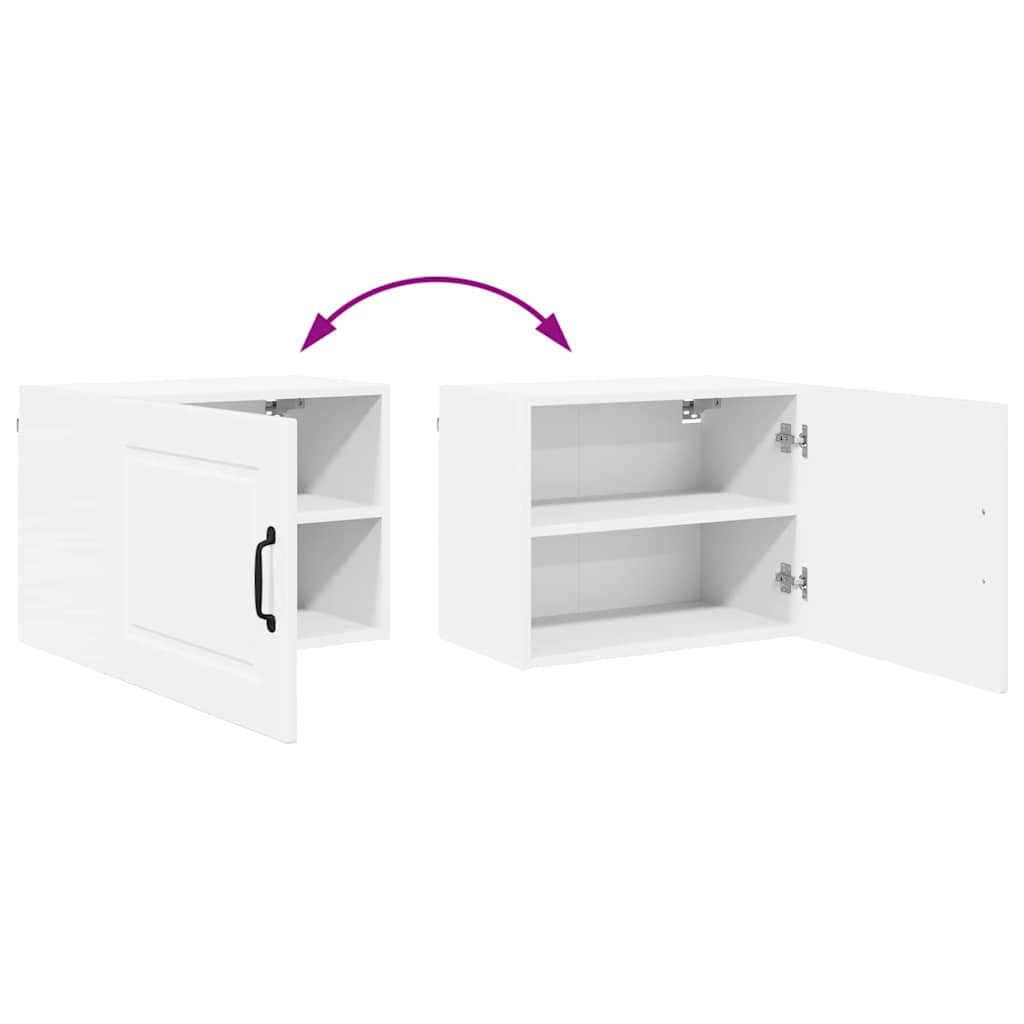 Kitchen Wall Cabinet 2 pcs High Gloss White 50 x 31 x 40 cm