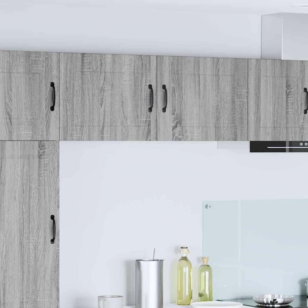 Kitchen Wall Cabinet with Shelf Grey Sonoma 50 x 31 x 40 cm