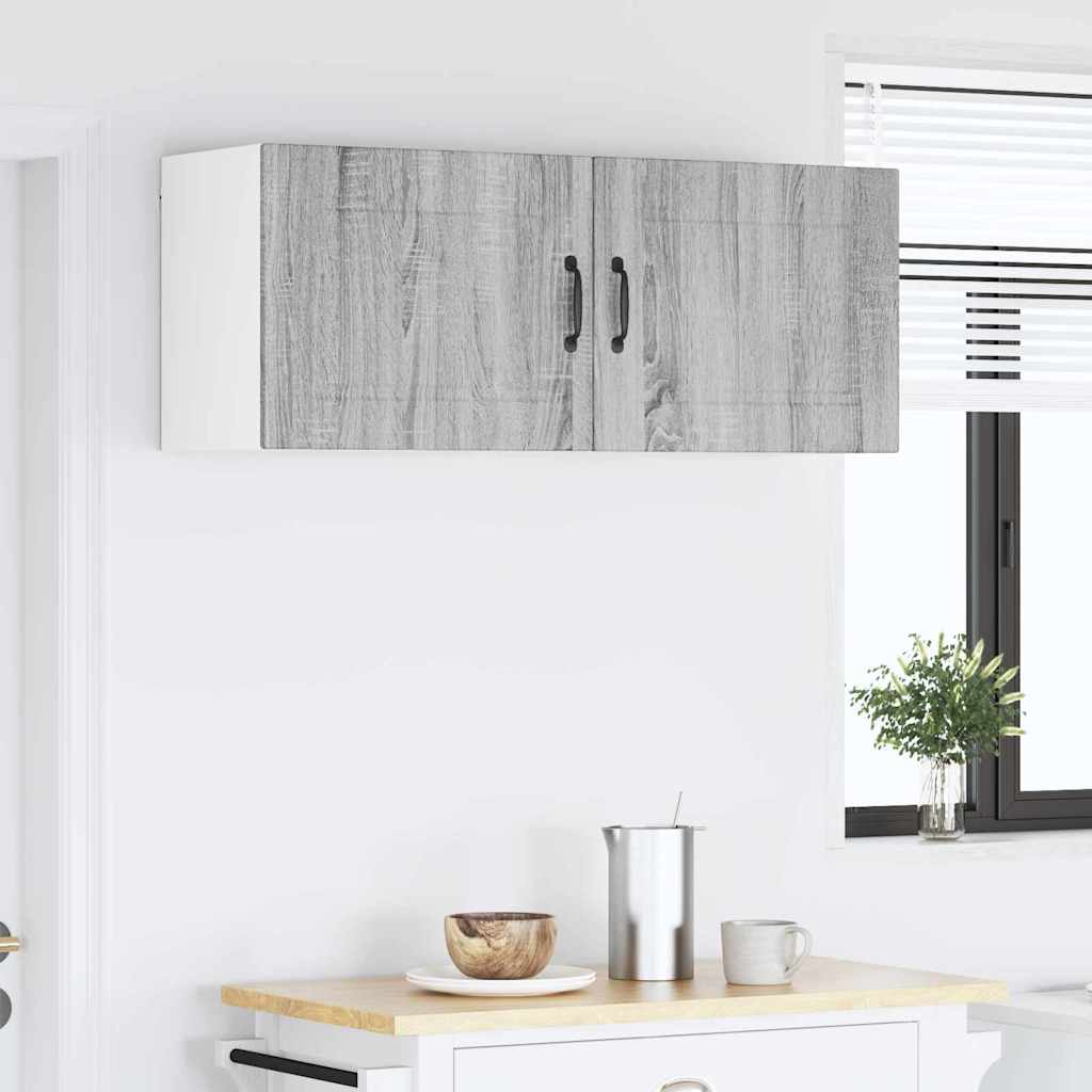 Kitchen Wall Cabinet with Shelf Grey Sonoma 50 x 31 x 40 cm
