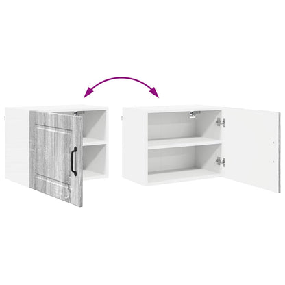 Kitchen Wall Cabinet with Shelf Grey Sonoma 50 x 31 x 40 cm