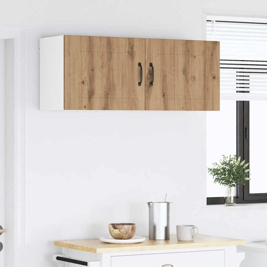 Kitchen Wall Cabinet with Shelf Artisan Oak 50 x 31 x 40 cm
