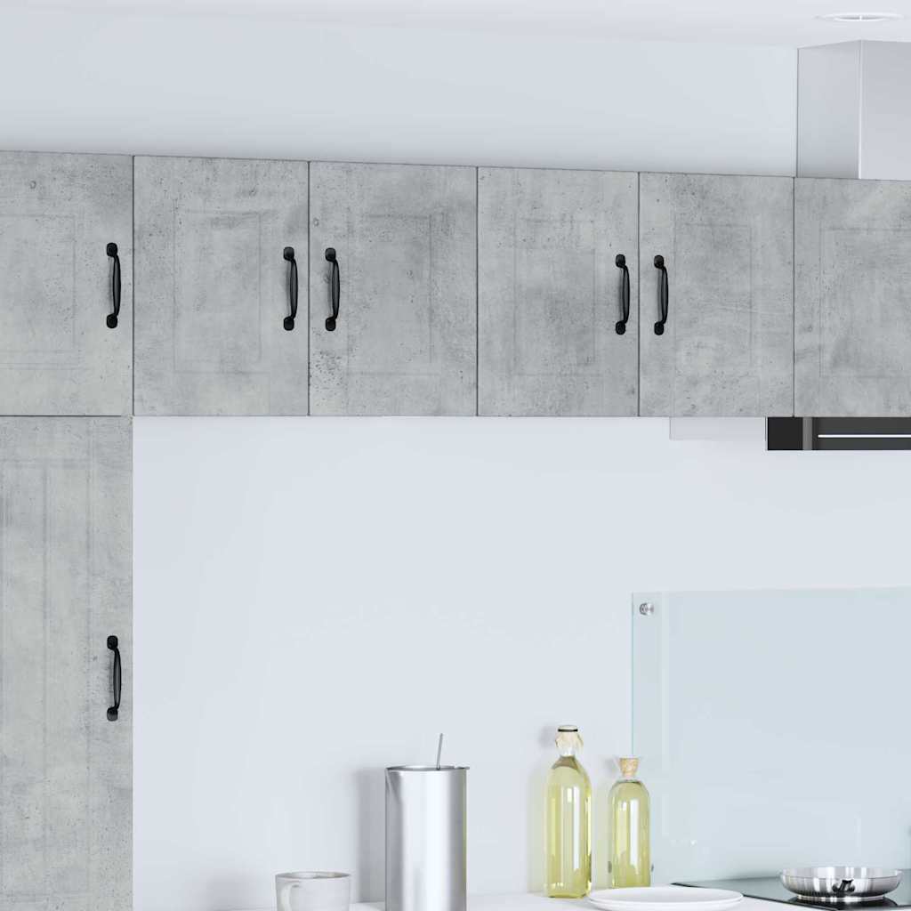 Kitchen Wall Cabinet with Shelf Concrete Grey 60 x 31 x 40 cm