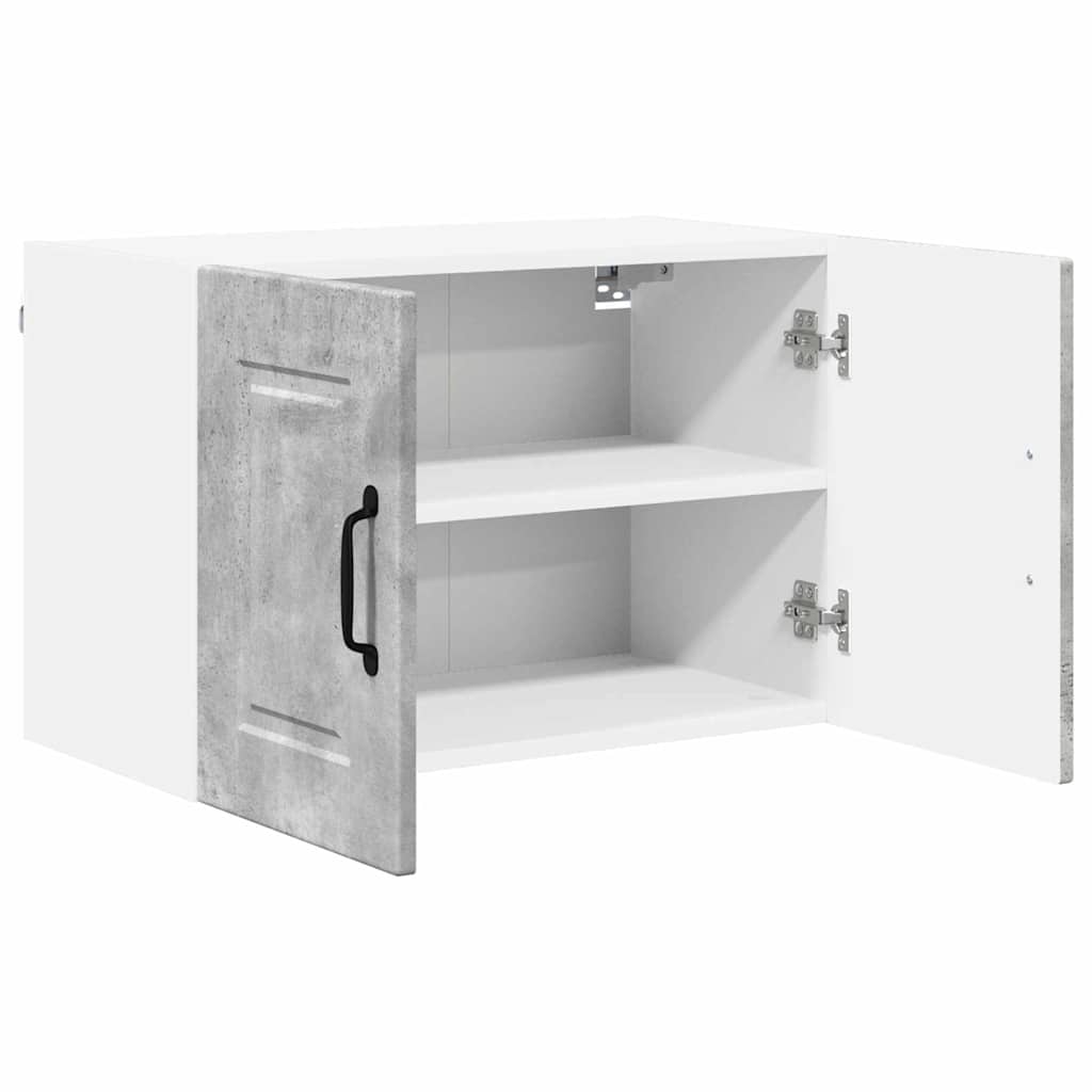 Kitchen Wall Cabinet with Shelf Concrete Grey 60 x 31 x 40 cm