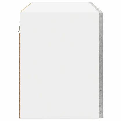 Kitchen Wall Cabinet with Shelf Concrete Grey 60 x 31 x 40 cm