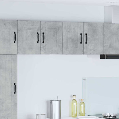 Kitchen Wall Cabinet 2 pcs Concrete Grey 60 x 31 x 40 cm