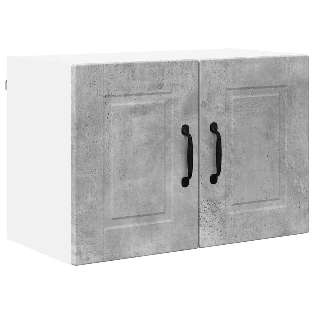 Kitchen Wall Cabinet 2 pcs Concrete Grey 60 x 31 x 40 cm