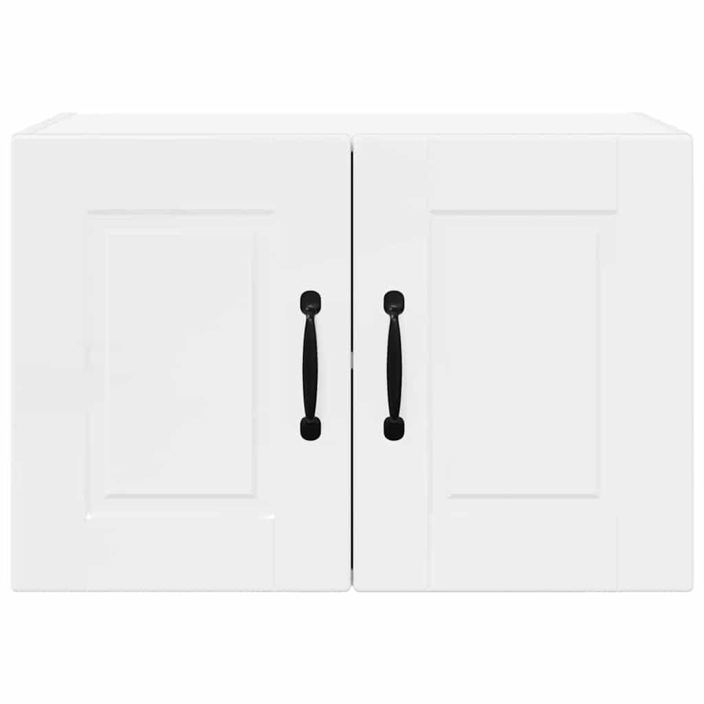 Kitchen Wall Cabinet 2 pcs High Gloss White 60 x 31 x 40 cm