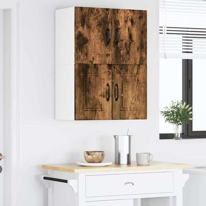 Kitchen Wall Cabinet Smoked Oak 60 x 31 x 40 cm Engineered Wood