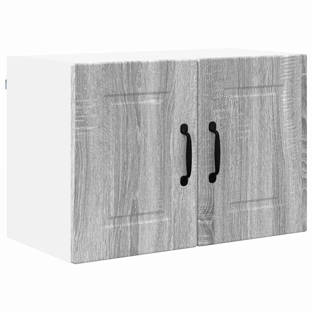 Kitchen Wall Cabinet 2 pcs Grey Sonoma 60 x 31 x 40 cm