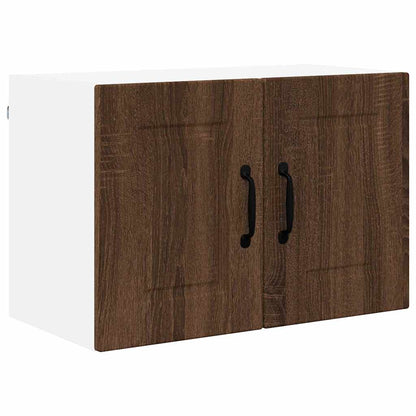 Kitchen Wall Cabinet Brown Oak 60 x 31 x 40 cm Engineered Wood