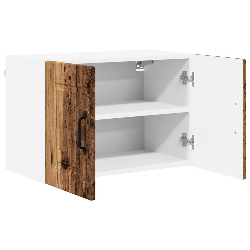 Kitchen Wall Cabinet with Shelf 2 pcs Old Wood 60 x 31 x 40 cm