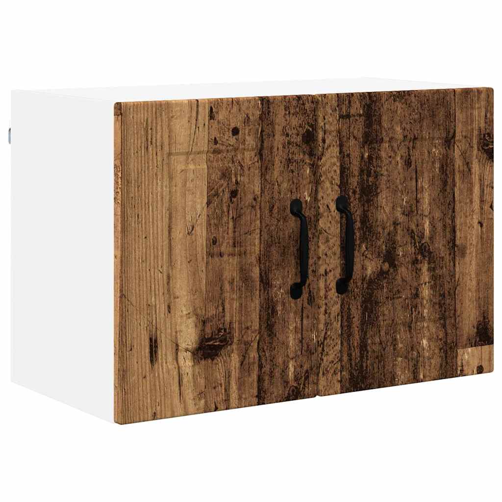 Kitchen Wall Cabinet with Shelf 2 pcs Old Wood 60 x 31 x 40 cm