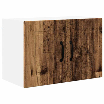 Kitchen Wall Cabinet with Shelf 2 pcs Old Wood 60 x 31 x 40 cm