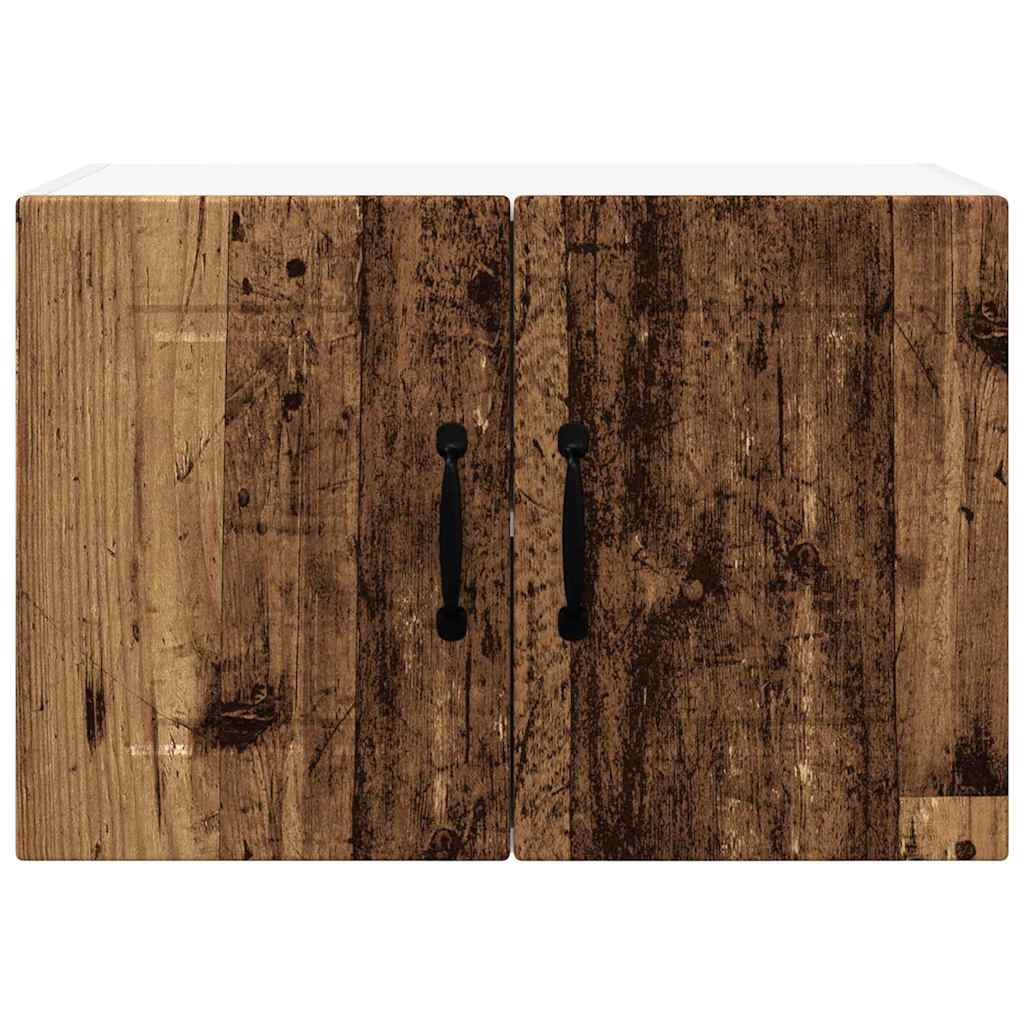 Kitchen Wall Cabinet with Shelf 2 pcs Old Wood 60 x 31 x 40 cm