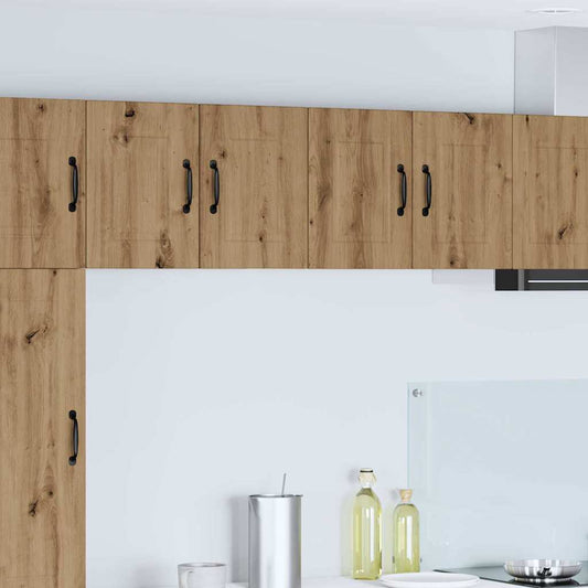 Kitchen Wall Cabinet 2 pcs Artisan Oak 60 x 31 x 40 cm