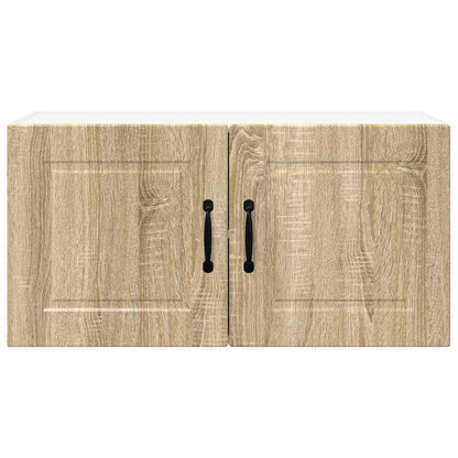 Kitchen Wall Cabinet Sonoma Oak 80 x 31 x 40 cm Engineered Wood