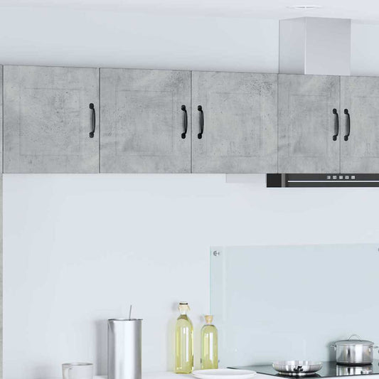 Kitchen Wall Cabinet with Shelf Concrete Grey 80 x 31 x 40 cm