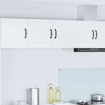 Kitchen Wall Cabinet with Door High Gloss White 80 x 31 x 40 cm