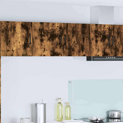 Kitchen Wall Cabinet Smoked Oak 80 x 31 x 40 cm Engineered Wood
