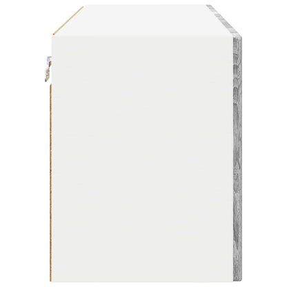 Kitchen Wall Cabinet with Shelf Grey Sonoma 80 x 31 x 40 cm