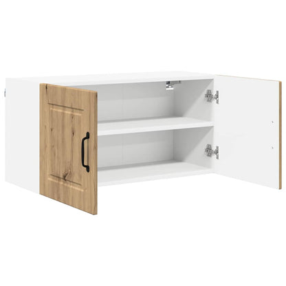 Kitchen Wall Cabinet with Shelf Artisan Oak 80 x 31 x 40 cm