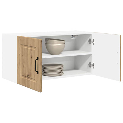 Kitchen Wall Cabinet with Shelf Artisan Oak 80 x 31 x 40 cm