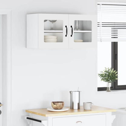 Kitchen Wall Cabinet White 80 x 31 x 40 cm Engineered Wood