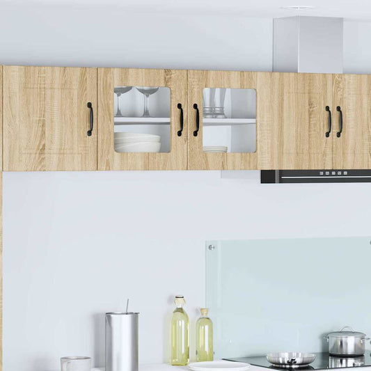 Kitchen Wall Cabinet Sonoma Oak 80 x 31 x 40 cm Engineered Wood