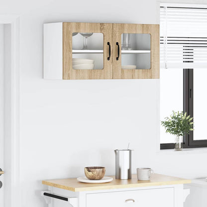 Kitchen Wall Cabinet Sonoma Oak 80 x 31 x 40 cm Engineered Wood