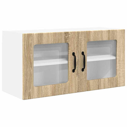 Kitchen Wall Cabinet Sonoma Oak 80 x 31 x 40 cm Engineered Wood