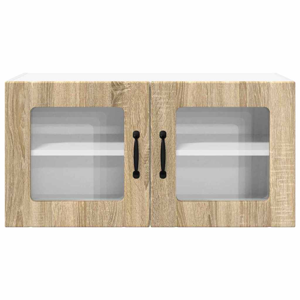Kitchen Wall Cabinet Sonoma Oak 80 x 31 x 40 cm Engineered Wood