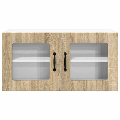 Kitchen Wall Cabinet Sonoma Oak 80 x 31 x 40 cm Engineered Wood
