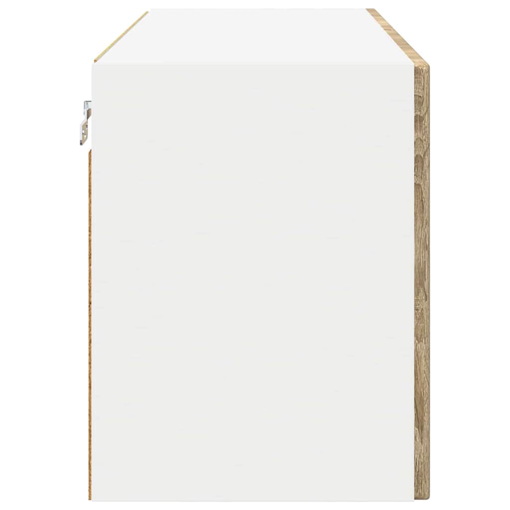 Kitchen Wall Cabinet Sonoma Oak 80 x 31 x 40 cm Engineered Wood