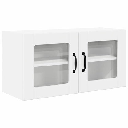 Kitchen Wall Cabinet with Door High Gloss White 80 x 31 x 40 cm