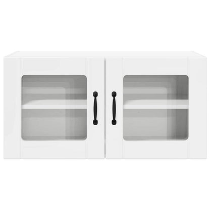 Kitchen Wall Cabinet with Door High Gloss White 80 x 31 x 40 cm