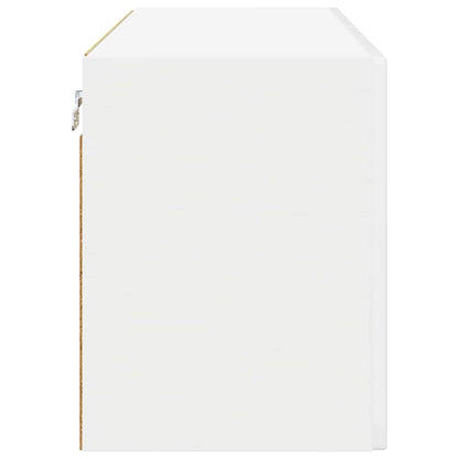 Kitchen Wall Cabinet with Door High Gloss White 80 x 31 x 40 cm