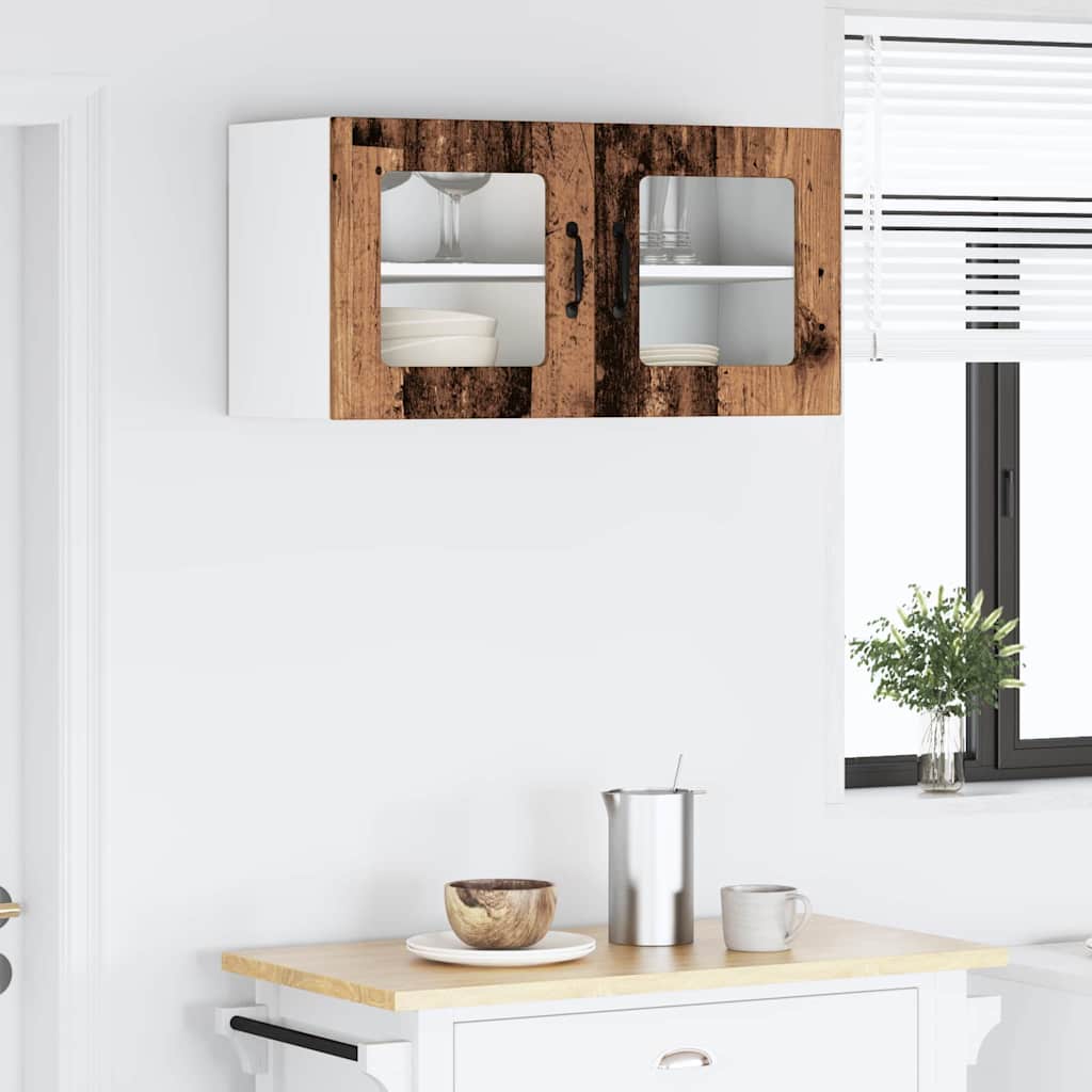 Kitchen Wall Cabinet Old Wood 80 x 31 x 40 cm Engineered Wood