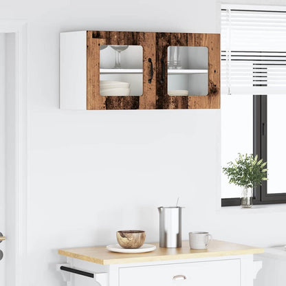 Kitchen Wall Cabinet Old Wood 80 x 31 x 40 cm Engineered Wood