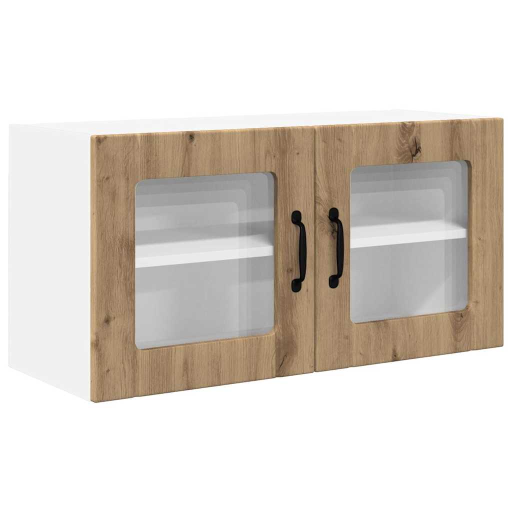 Kitchen Wall Cabinet with Shelf Artisan Oak 80 x 31 x 40 cm