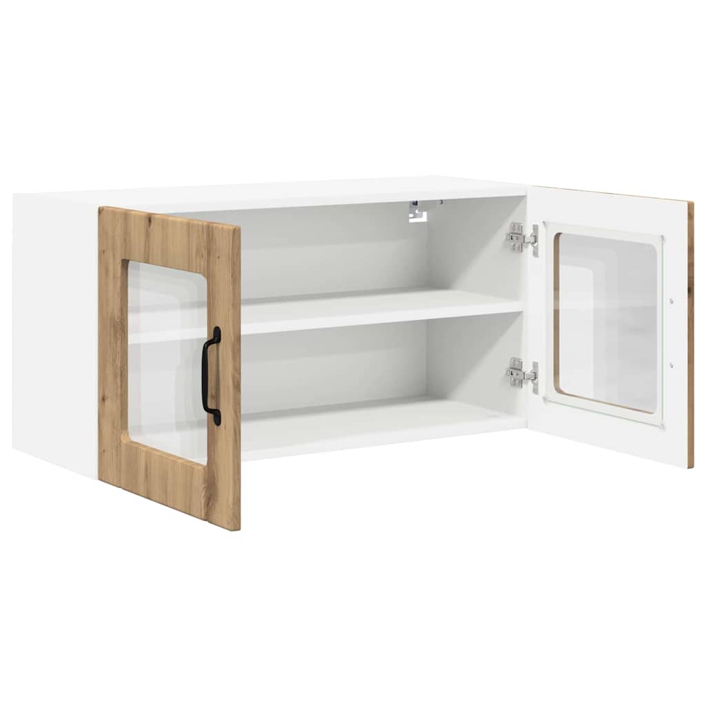Kitchen Wall Cabinet with Shelf Artisan Oak 80 x 31 x 40 cm