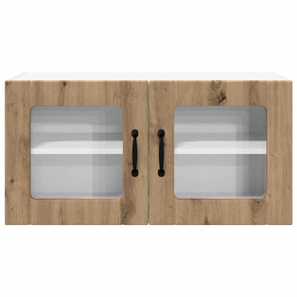 Kitchen Wall Cabinet with Shelf Artisan Oak 80 x 31 x 40 cm