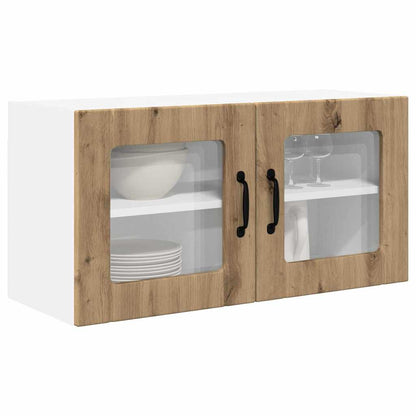 Kitchen Wall Cabinet with Shelf Artisan Oak 80 x 31 x 40 cm