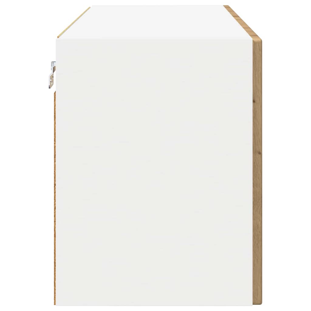 Kitchen Wall Cabinet with Shelf Artisan Oak 80 x 31 x 40 cm