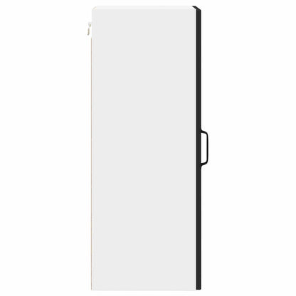 Kitchen Wall Cabinet with Shelf 2 pcs Black 30 x 31 x 80 cm