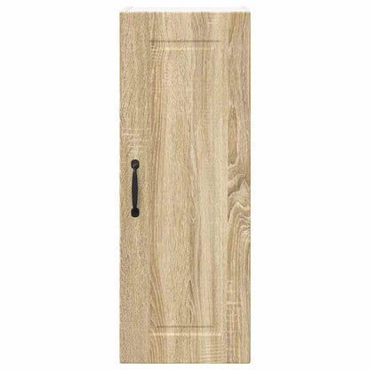 Kitchen Wall Cabinet Sonoma Oak 30 x 31 x 80 cm Engineered Wood