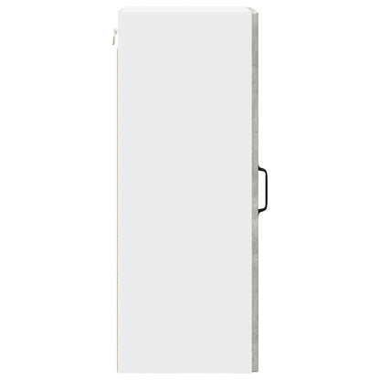 Kitchen Wall Cabinet 2 pcs Concrete Grey 30 x 31 x 80 cm